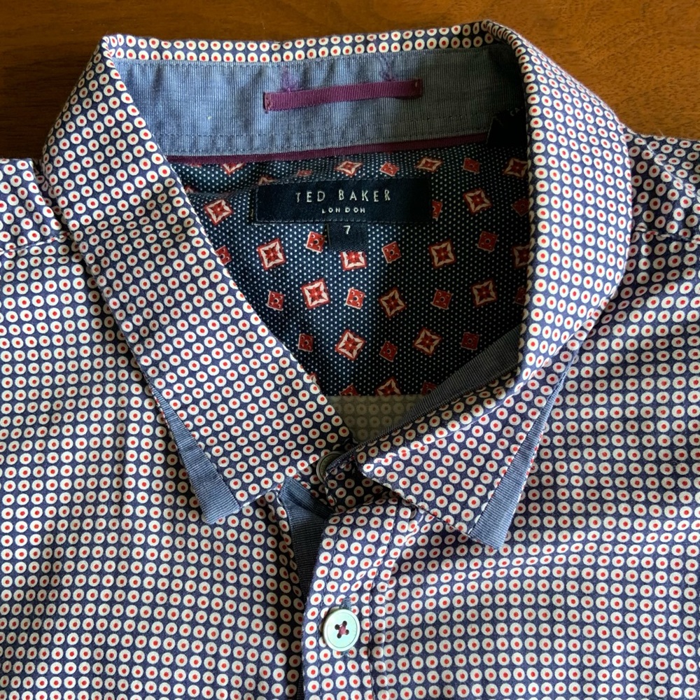 Ted Baker London | Men’s Long Sleeve Dress Shirt